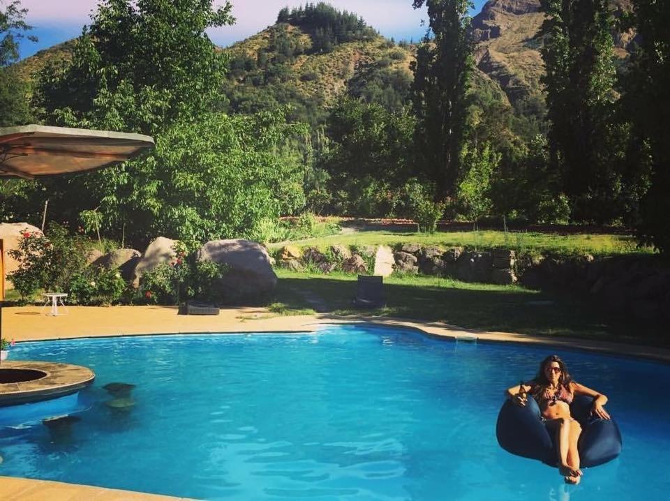 Cascada Lodge Cajon Del Maipo San José de Maipo Esterno foto